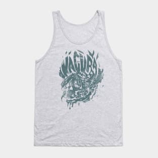 Skull Girl (teal skull) Tank Top